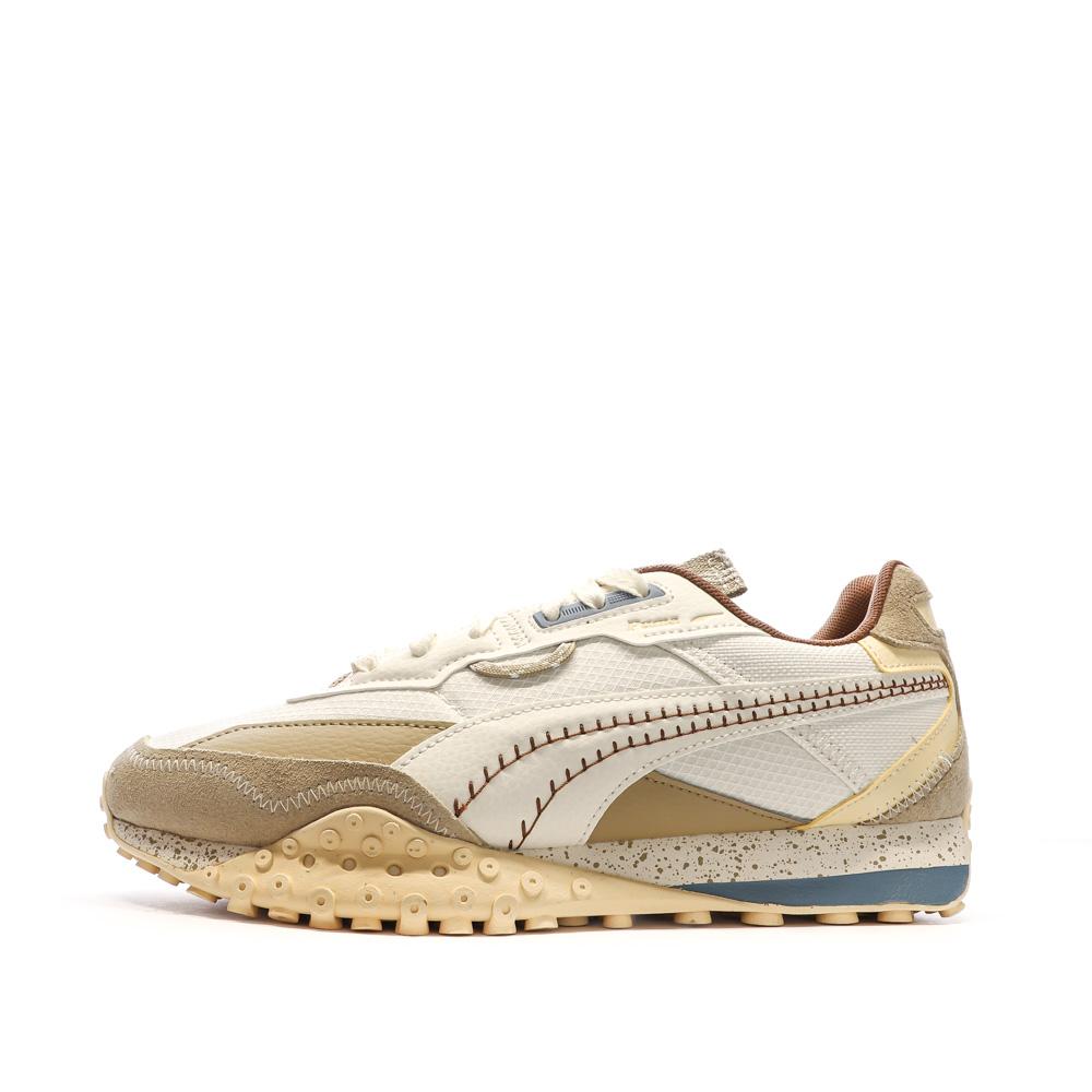 Puma Baskets Blanc/Marron Homme Puma Blktop Rider Expeditions