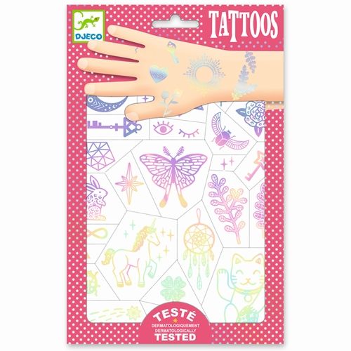 Djeco tattoos - gelukssymbolen
