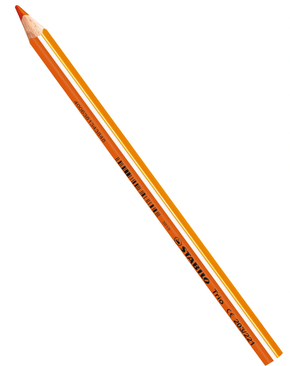 Buntstift STABILO® Trio dick 18er-Pack mit Spitzer