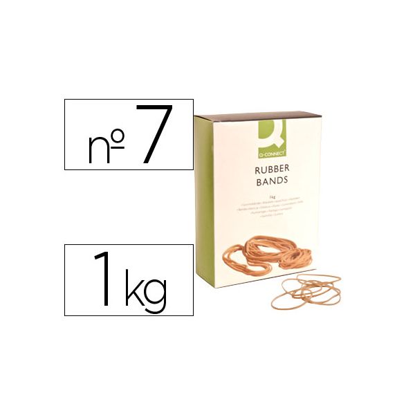 Q-Connect Pack Elásticos nº 7 1000g - KF14684