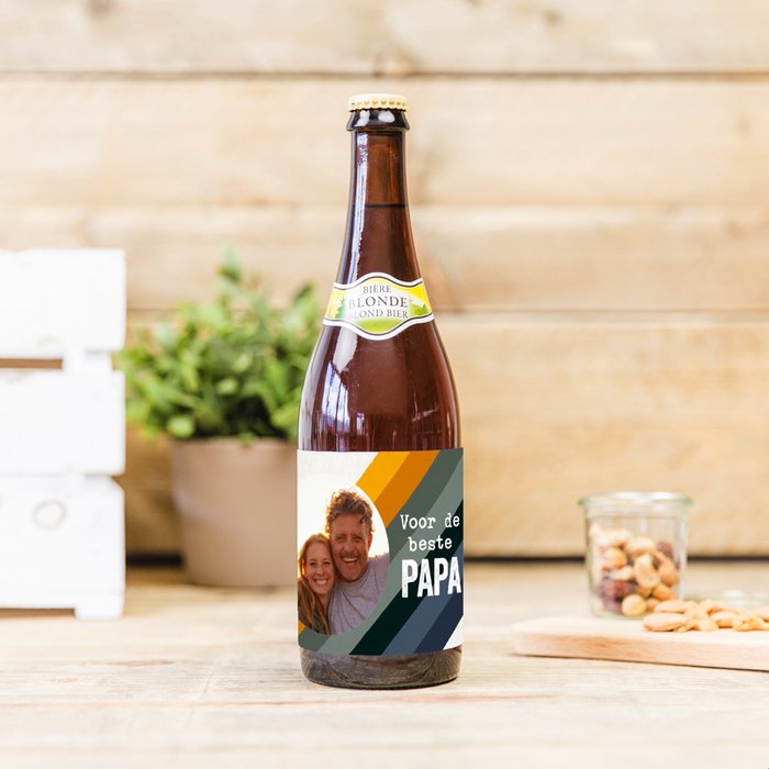 La Chouffe | 750 ml| Papa met eigen foto