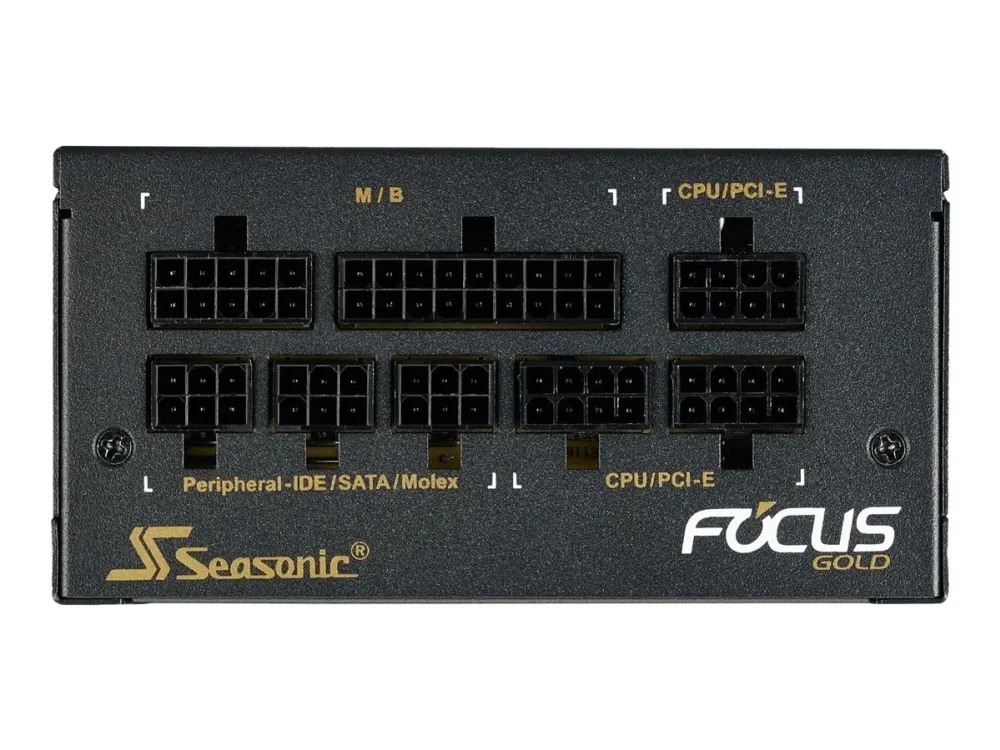 Seasonic FOCUS SGX 650 - Strømforsyning (intern) - ATX12V / SFX12V - 80 PLUS Gold - AC 100-240 V - 650 Watt