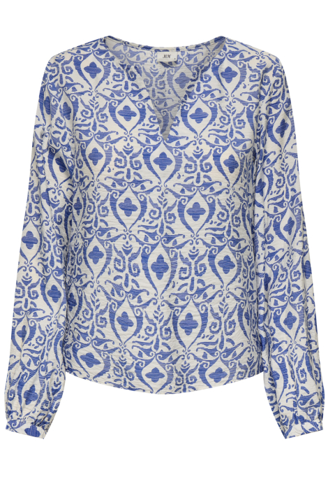 Jacqueline de Yong blauwe dames blouse