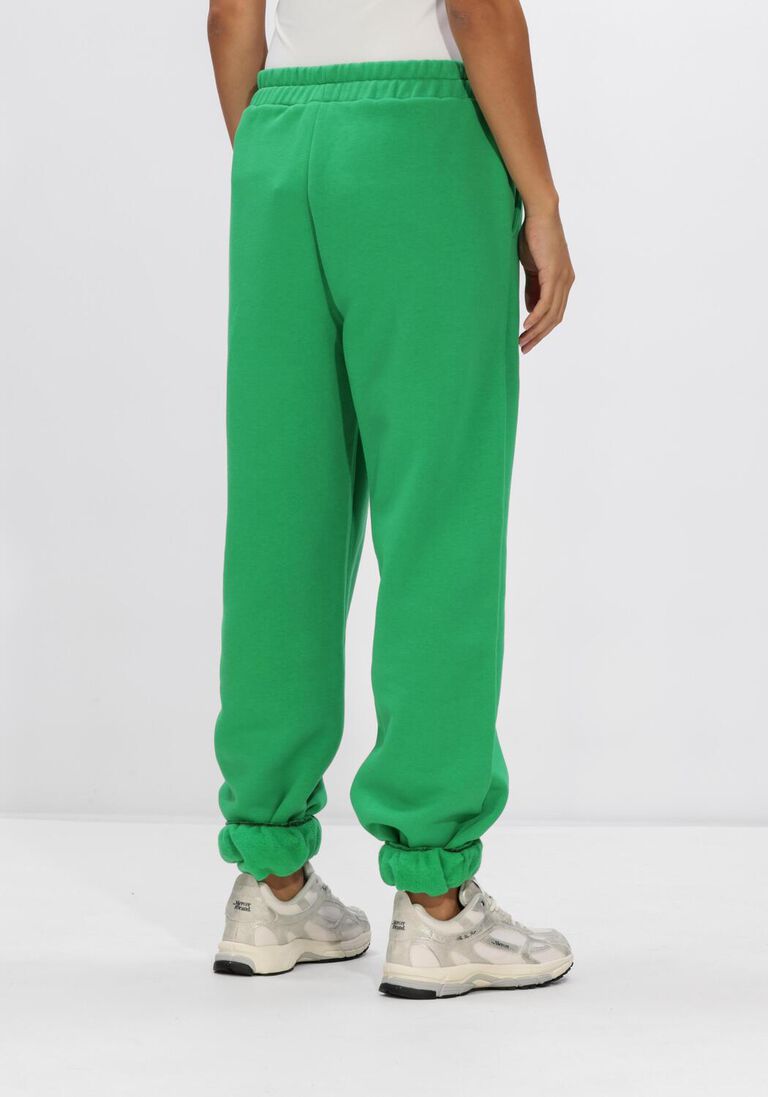groene alix the label joggingbroek ladies knitted alix sweat pants