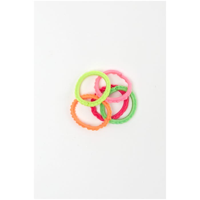 Veritas-Kids set 5 haarelastieken twist