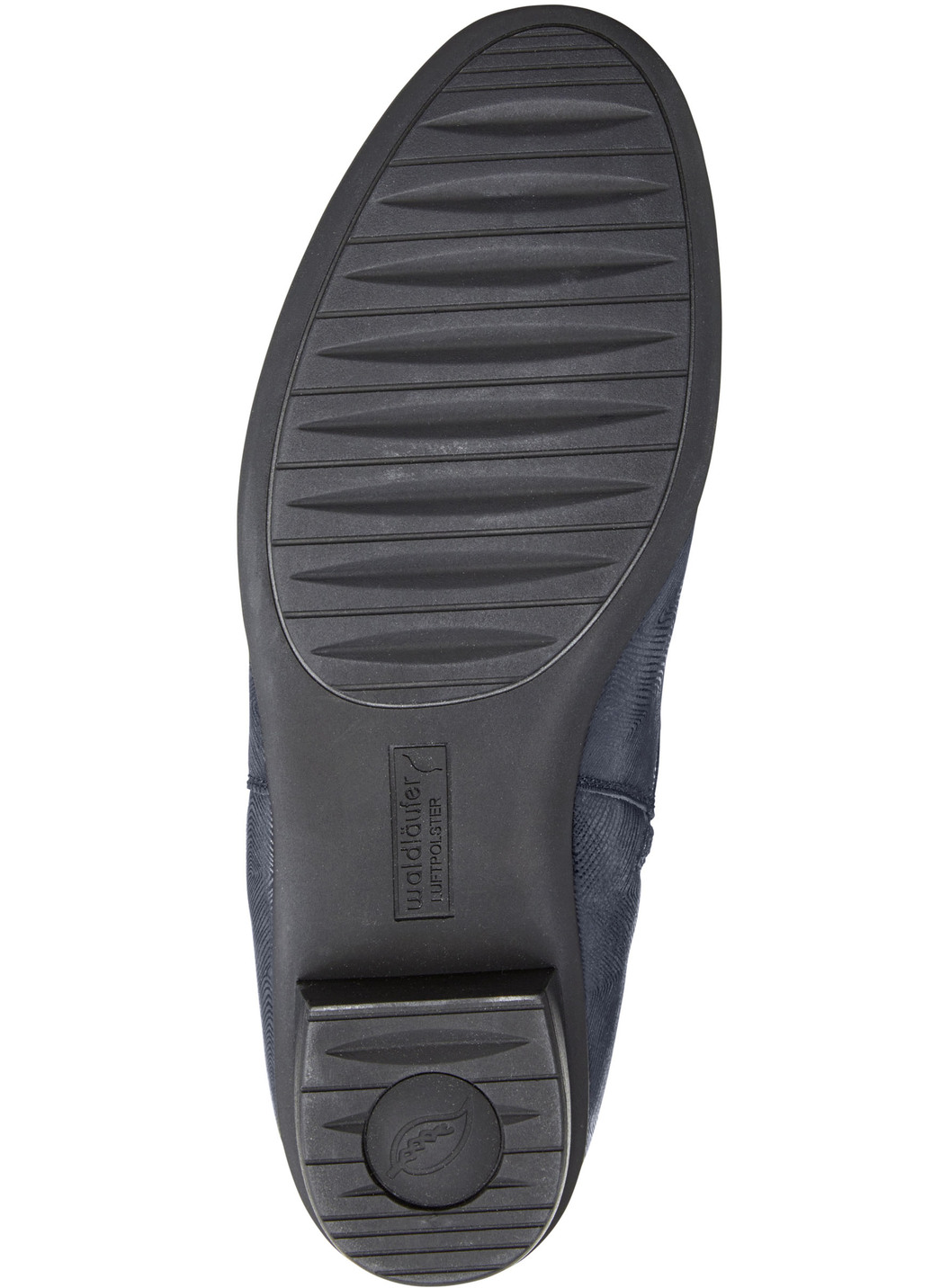 Waldläufer Stiefelette aus effektvoll geprägtem Leder