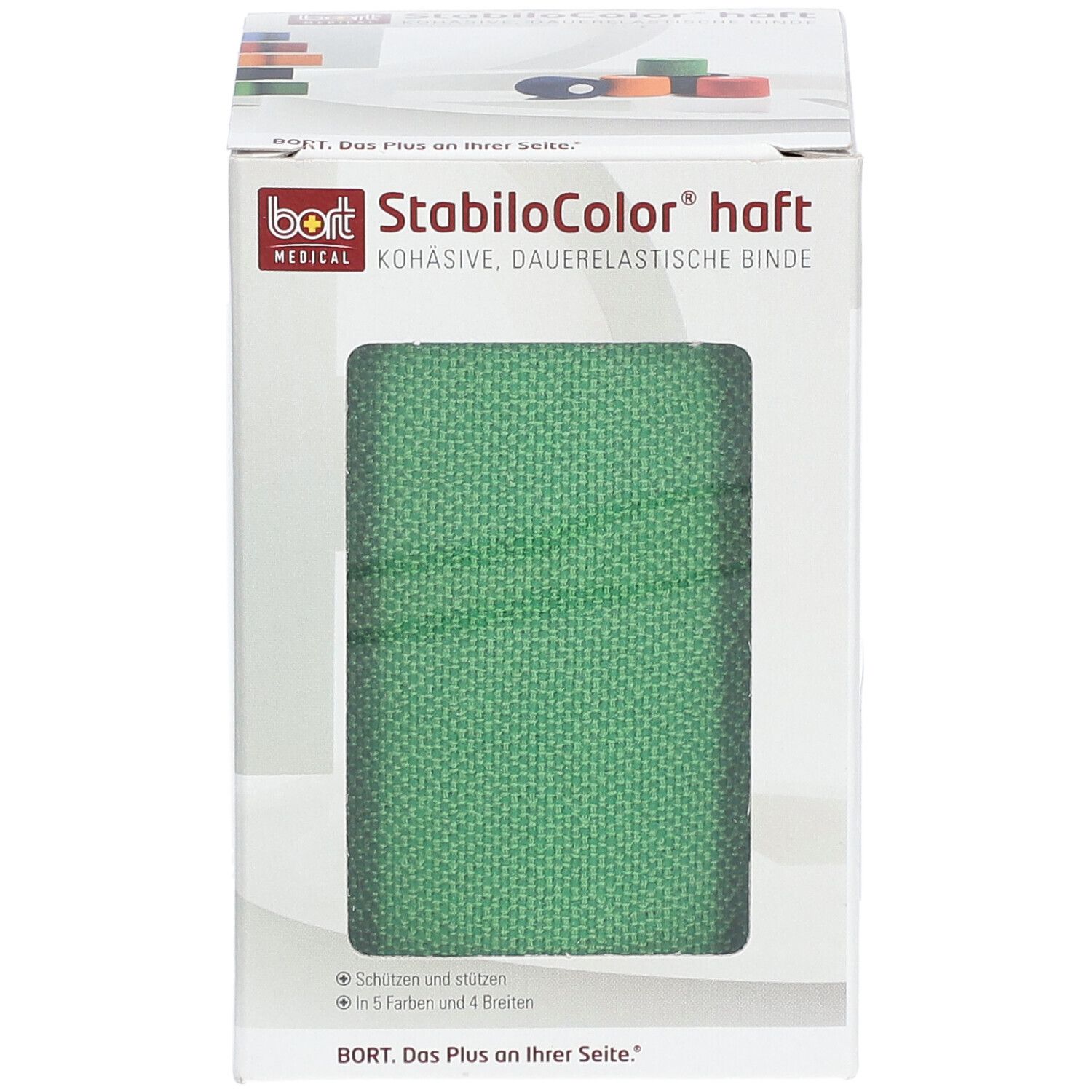 BORT StabiloColor® haft Binde 10 cm grün