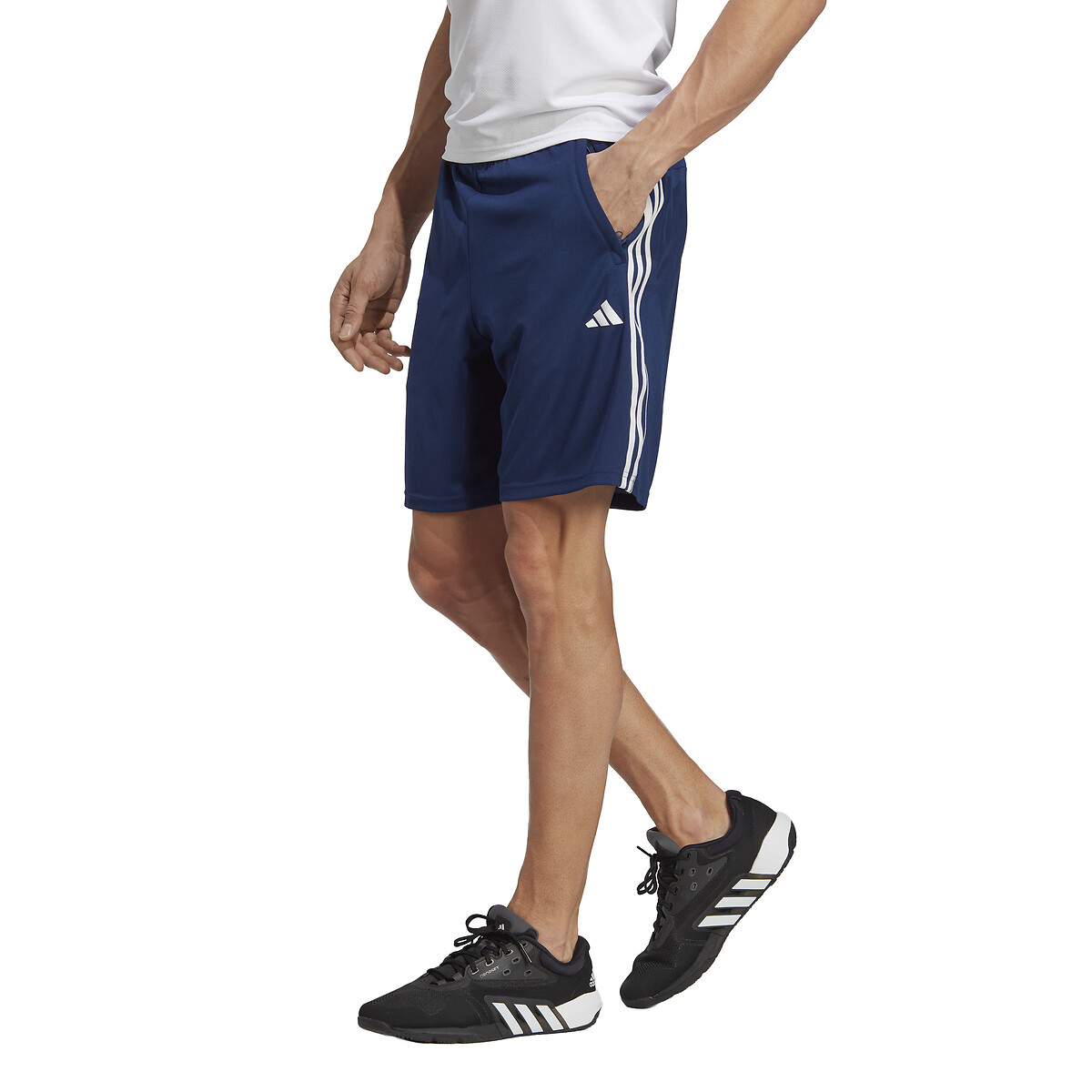 Calção de corrida adidas Performance com 3 listras