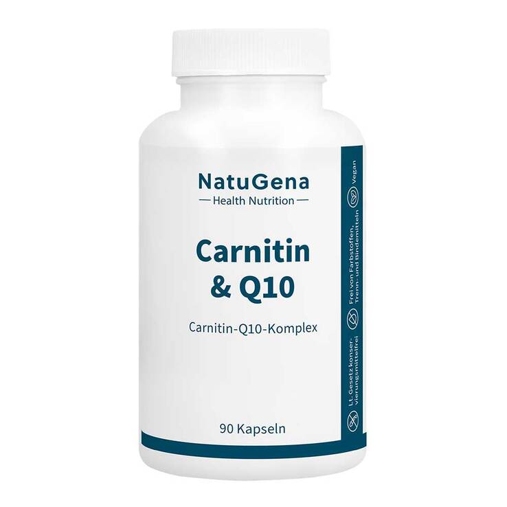 Carnitin & Q10 Kapseln, 90 St