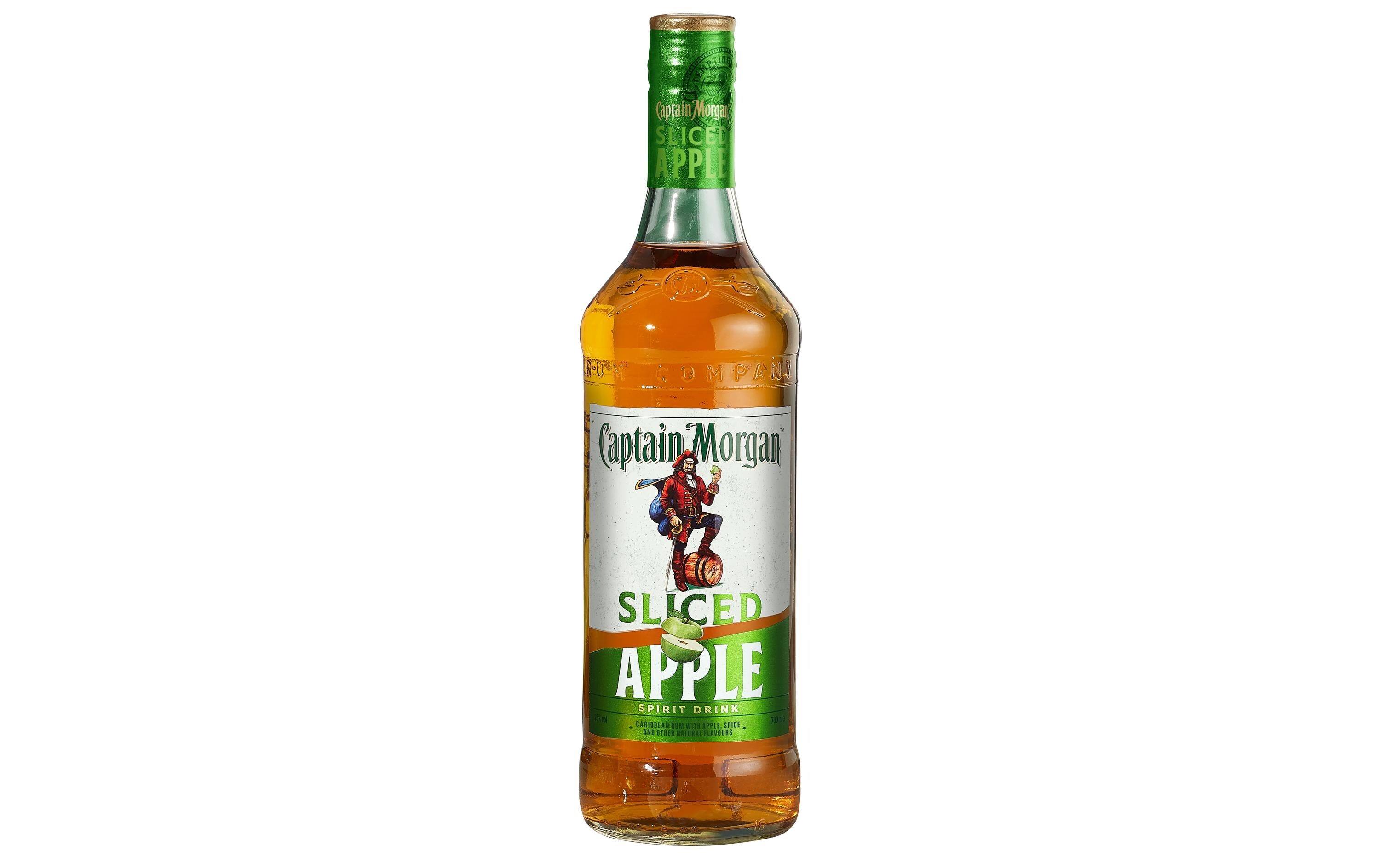 Rum Sliced Apple 0.7 lHochprozentige Spirituosen Spezialität mit knackigem Apfelaroma