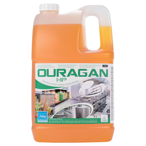 Ouragan HP détergent dégraissant certifié Ecolabel bidon de 5L Choisy