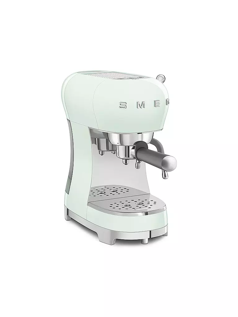 SMEG Espresso-Kaffeemaschine 50s Retro Style Pastellgruen ECF02PGEU hellgrün