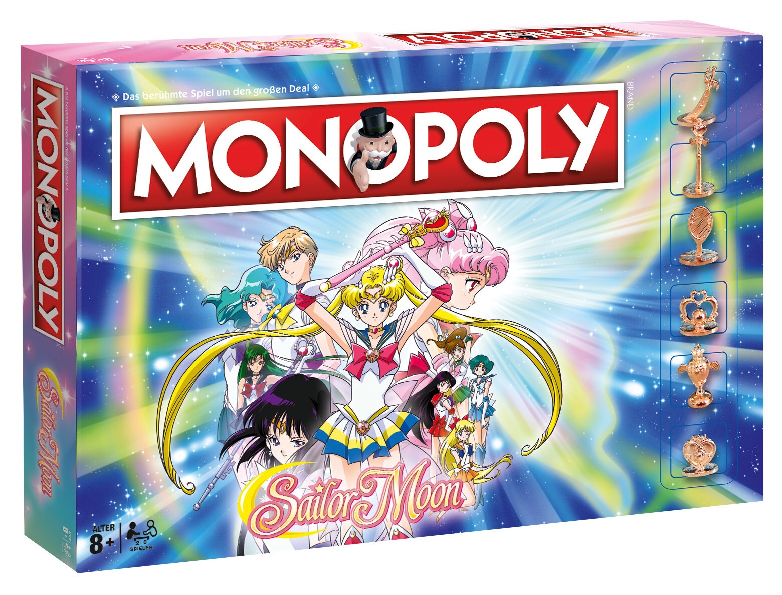 Monopoly Sailor Moon Edition Spiel Gesellschaftsspiel Brettspiel