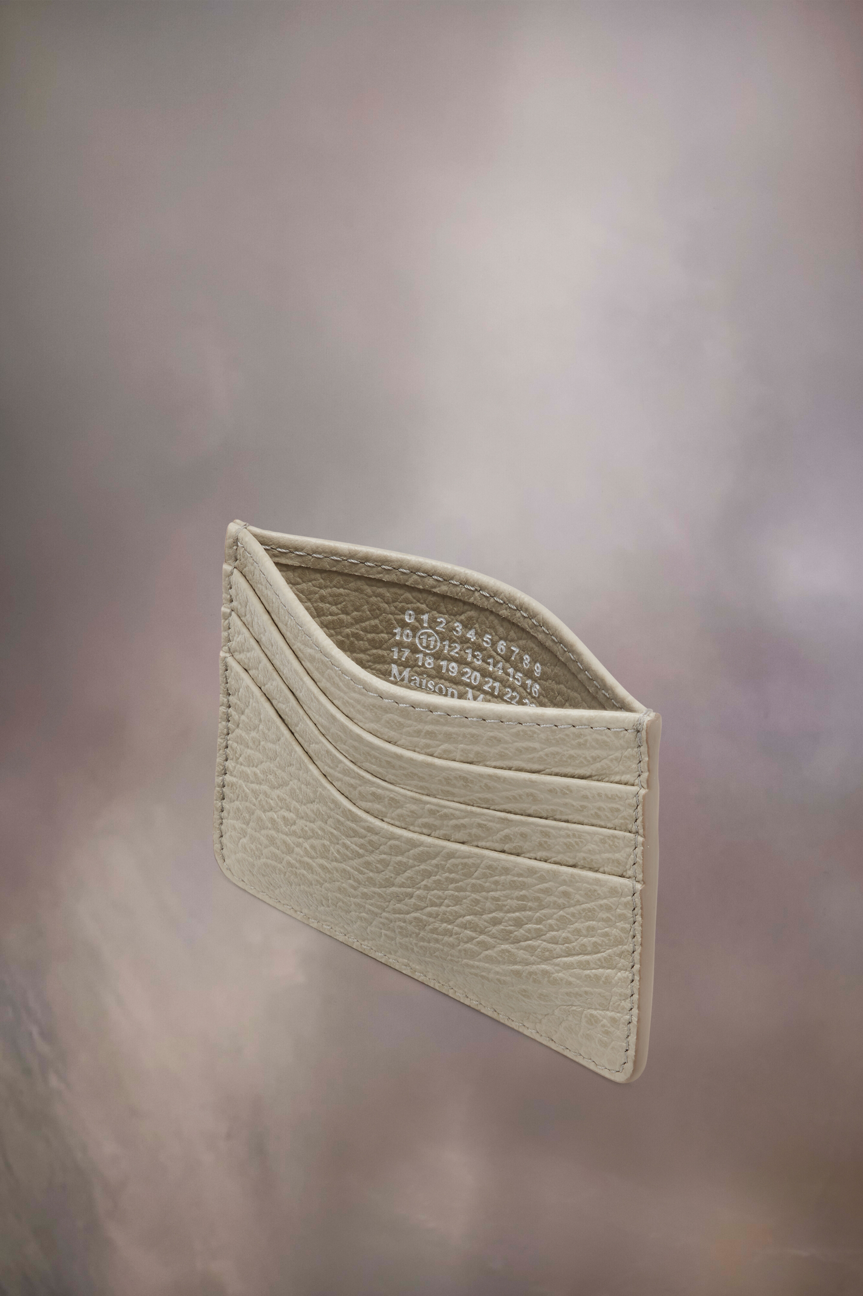 Porte-cartes en cuir Four stitches | Femme Nuage