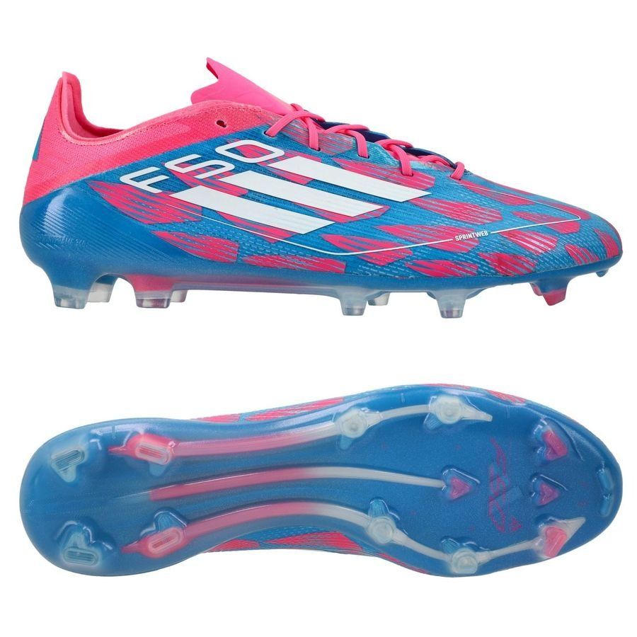 adidas F50 Elite FG Reemergence - Bleu/Blanc/Rose