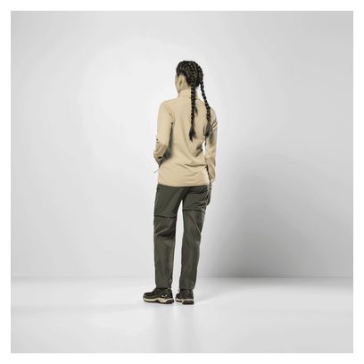 Polaire Femme Salewa Puez Waffle Hybrid Beige