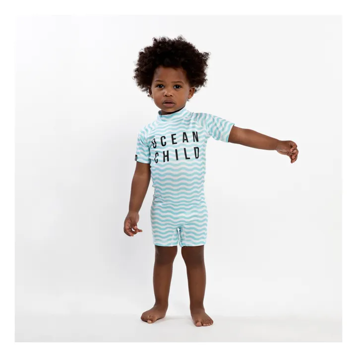 Beach & Bandits Combinaison Anti-UV Ocean Child | Bleu Clair
