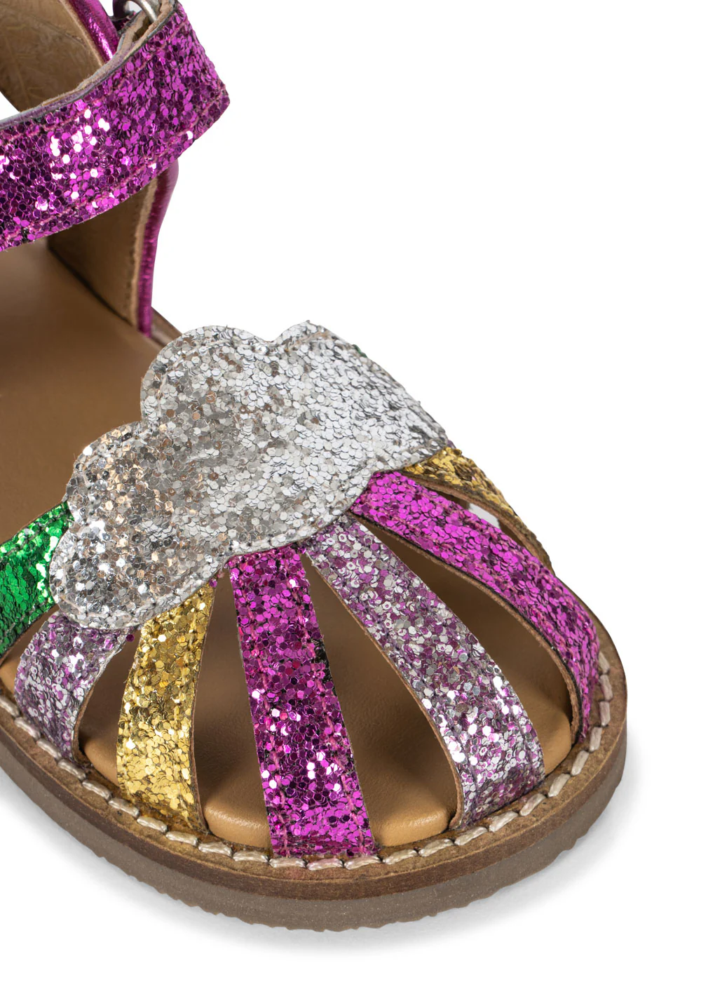 Rainbow sandaler - flamingo plume - 24