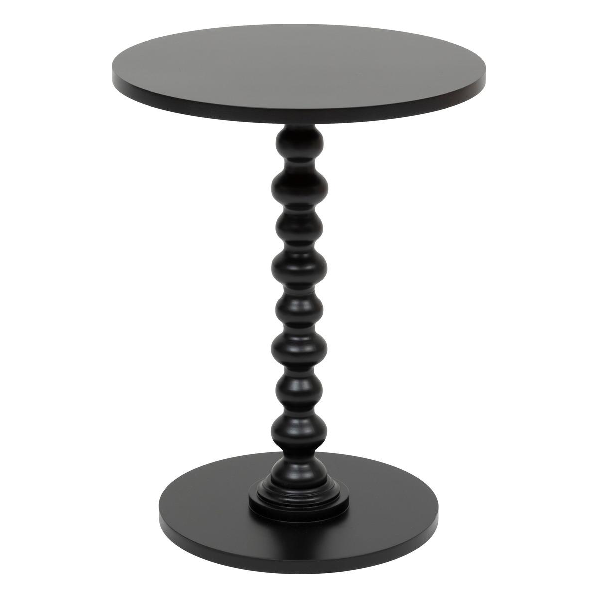 TABLE CAFE ALIX NOIR D.38CM