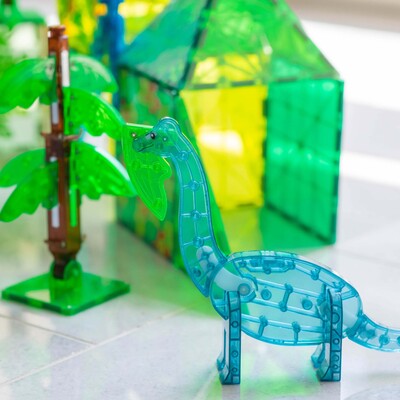 MAGNA-TILES Dinosaurverden XL Byggesett 50 Deler
