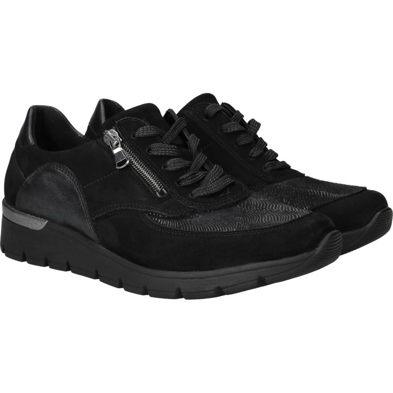 Waldlaufer Ramona Veterschoenen Zwart Dames