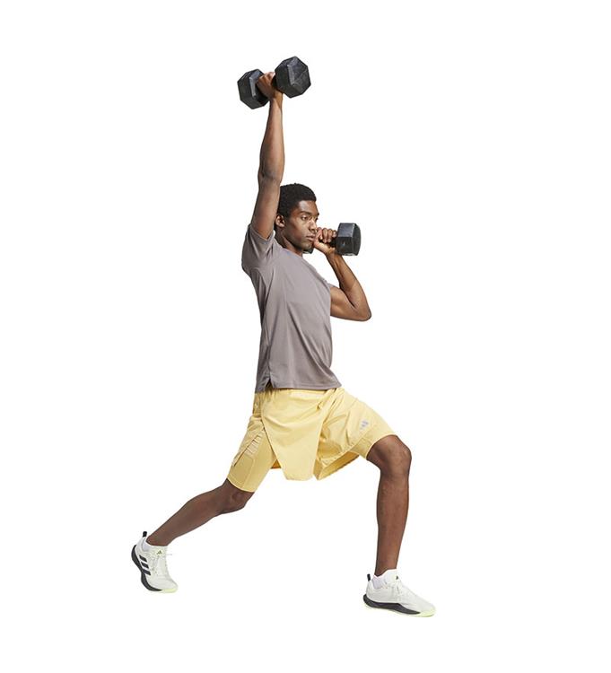 adidas Men Designed For Training HIIT Workout Heat.RDY T-Shirt