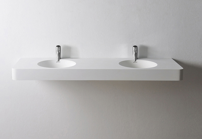 SSI Design Newport wastafel Solid Surface 150x48x14cm