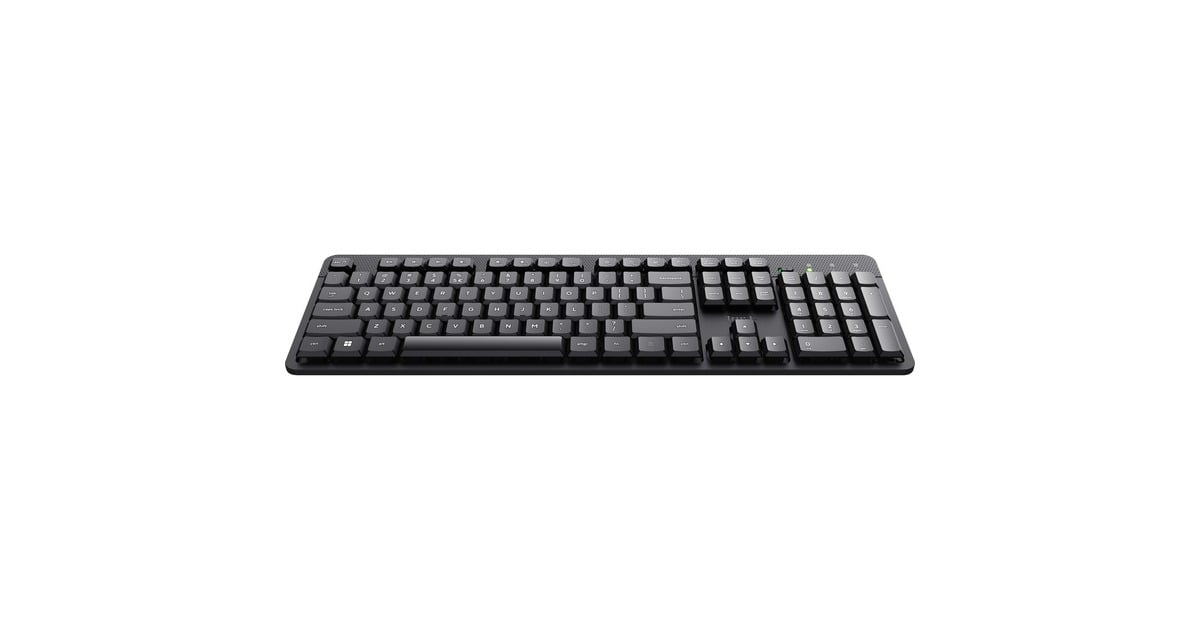 TrustOdy II Silent Wireless Keyboard, toetsenbord  (Zwart, EU lay-out (QWERTY), Membraan)