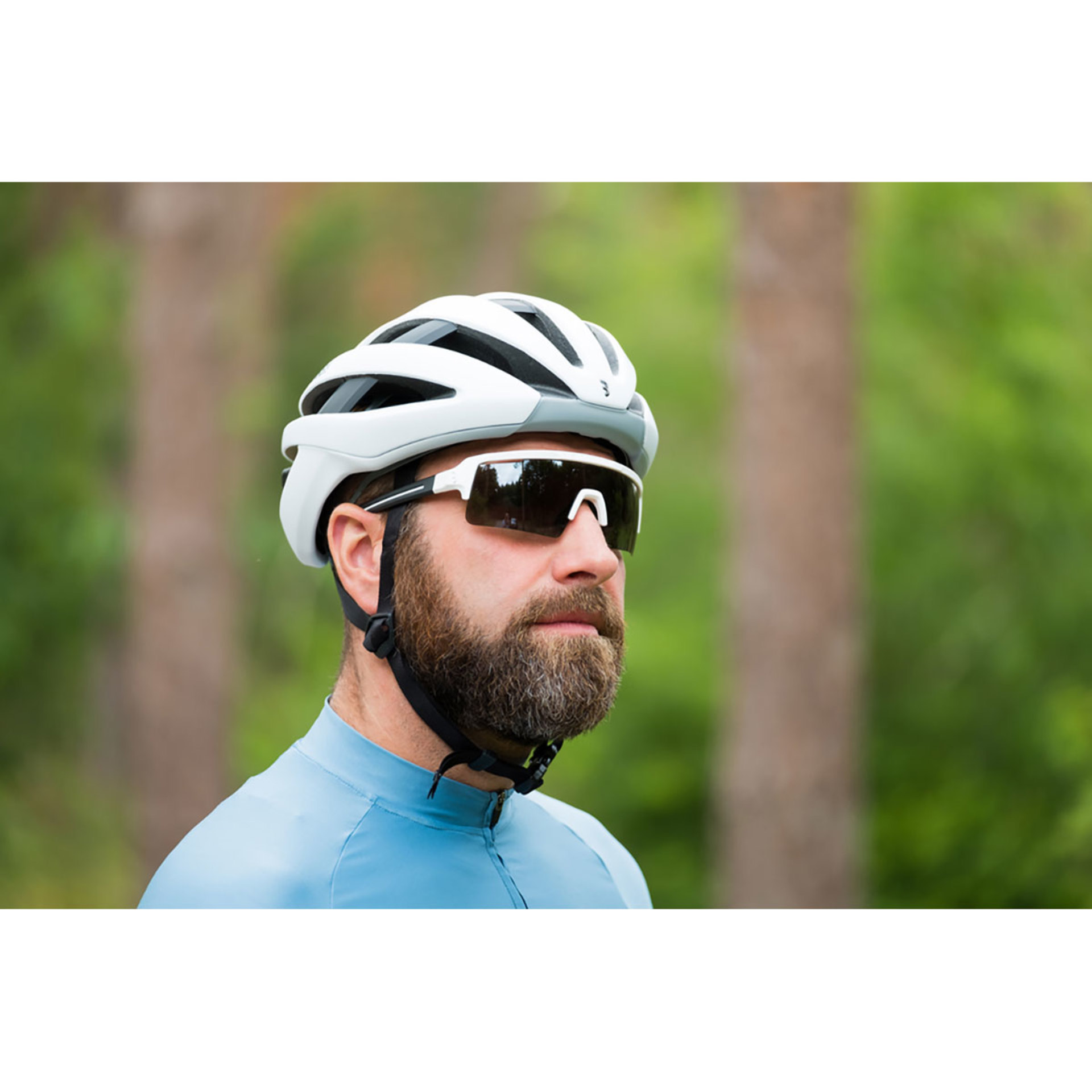 BBB Cycling BSG-65 Fuse PC Flash Mirror Sportbril Mat Wit