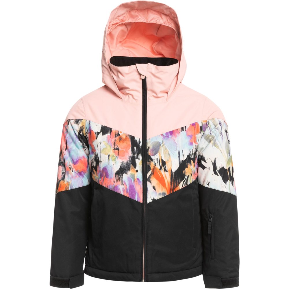 Roxy Whist Girl Skijacke Mädchen true black tenderness