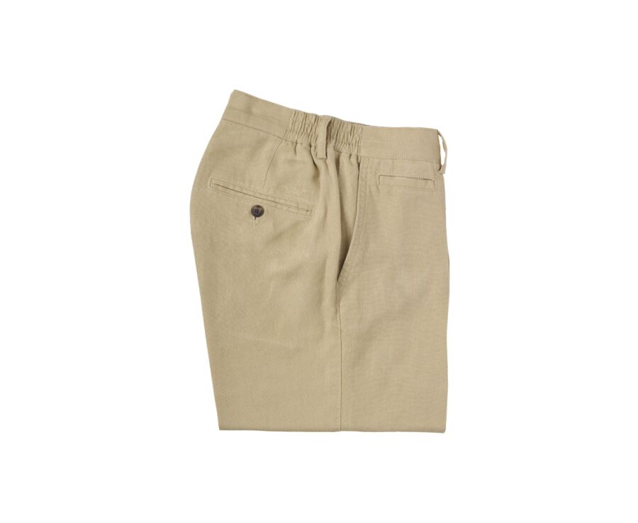 Bermuda lin Beige  - BORYS