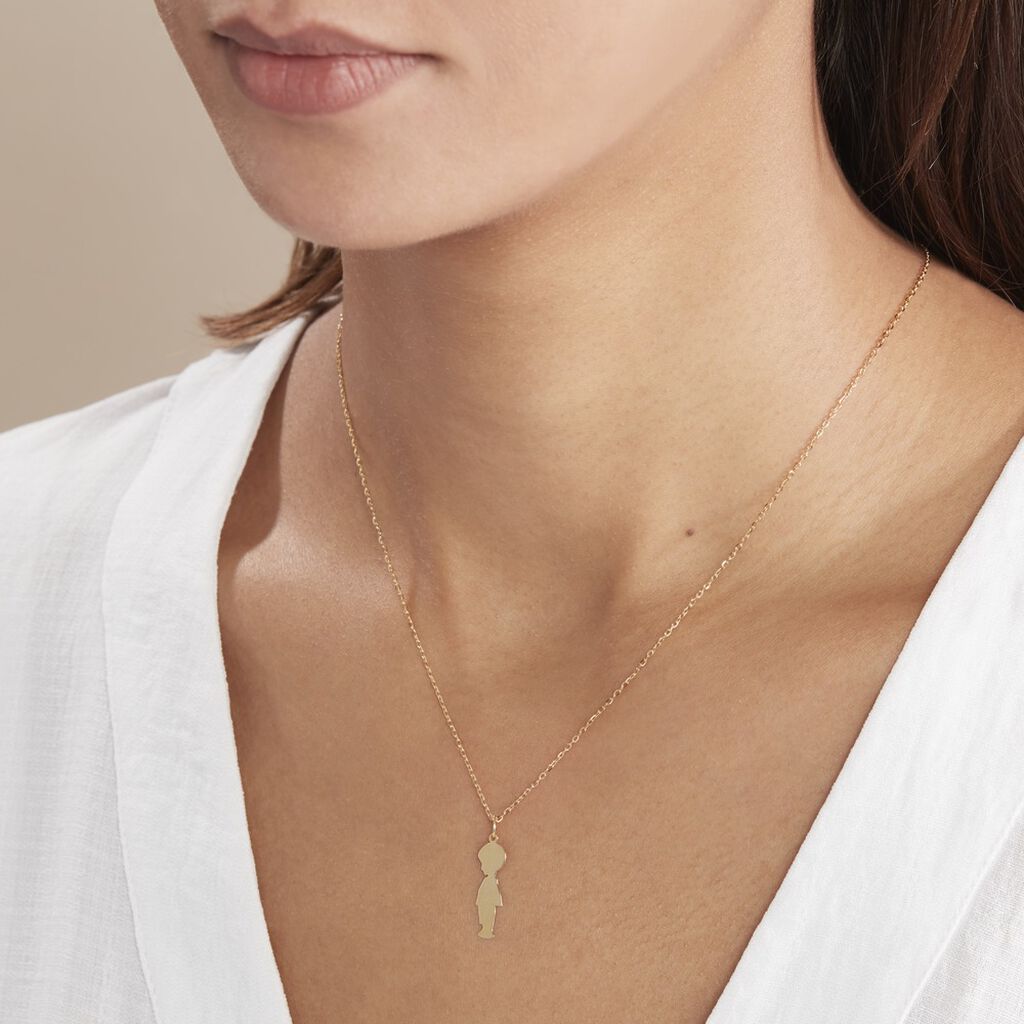 Pendentif Estrellita Garcon Or Jaune