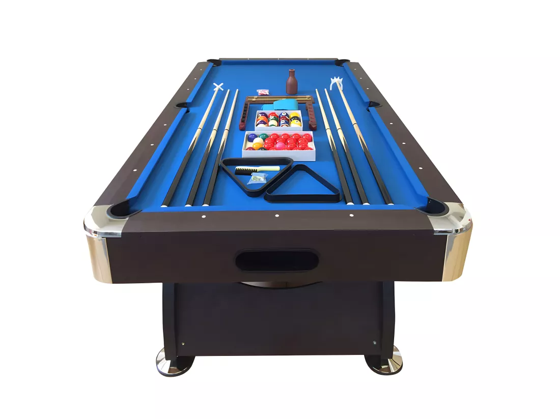 Table de Billard 8 Pieds avec banquette conteneurs – Viper Blue
