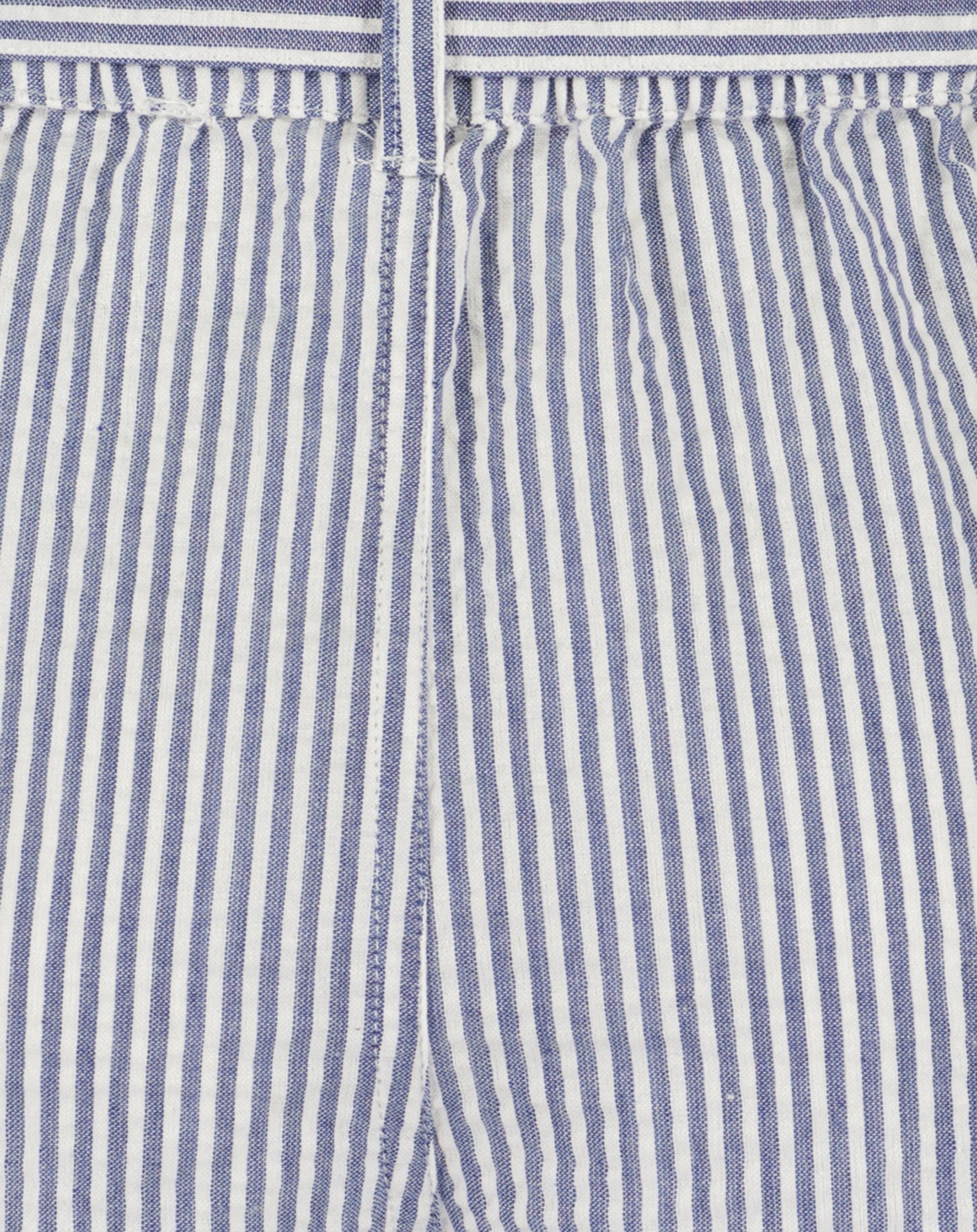 Paperbag-Shorts STRIPES in dunkelblau