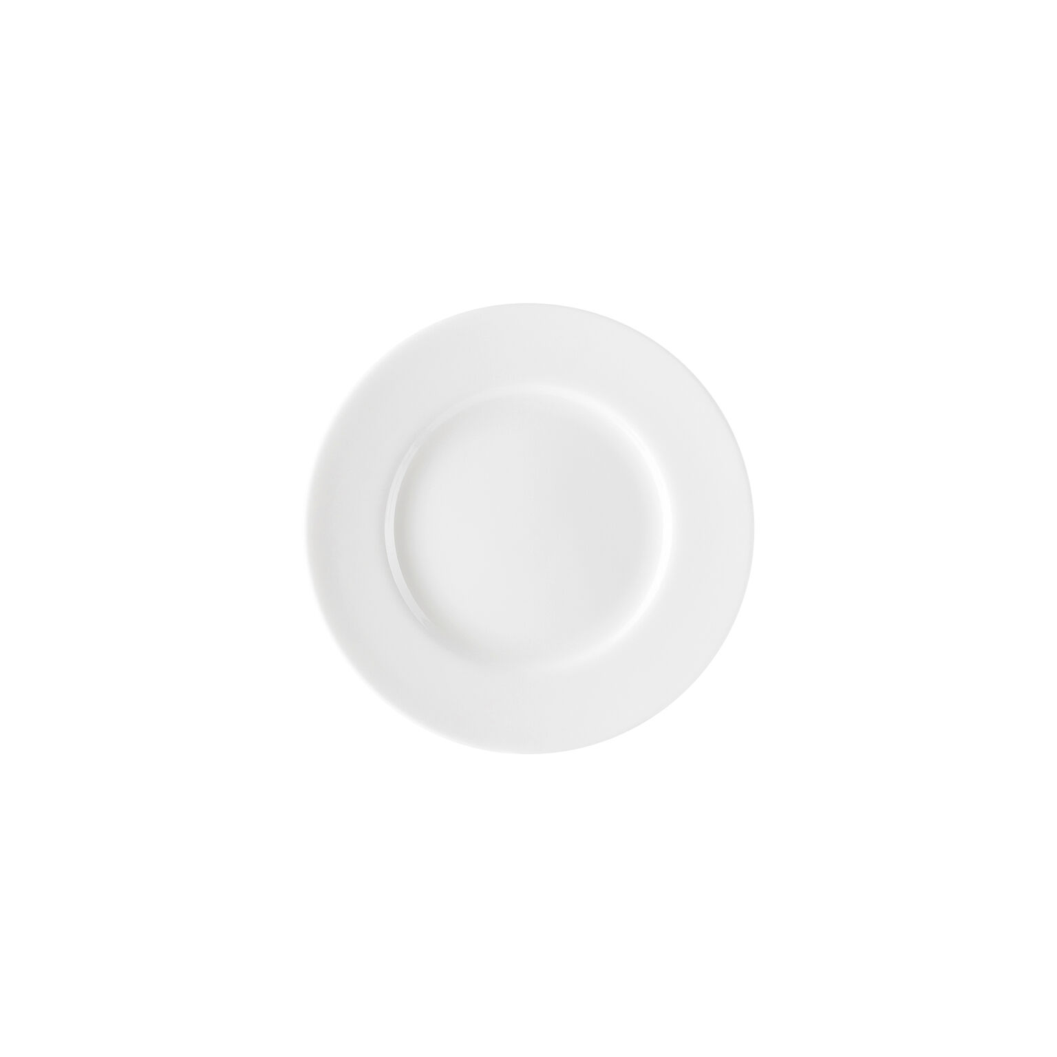 Jade Bone China Weiss Brotteller 16 cm Fahne