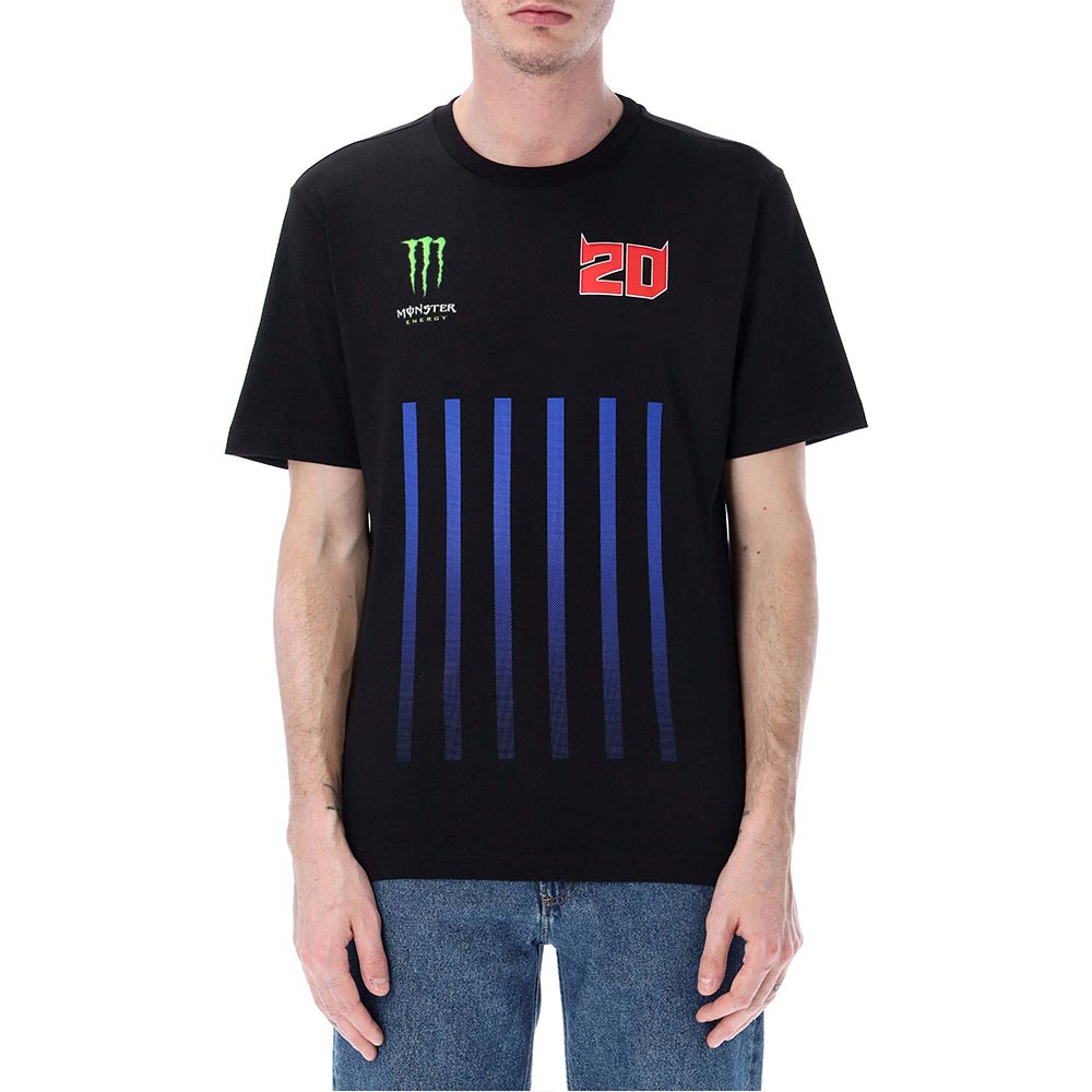 Fabio Quartararo - T-shirt Dual FQ20 Monster N°1 - 2023 Noir
