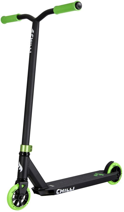 Chilli Stuntscooter Base black/green