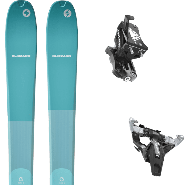 Pack ski de randonnée BLIZZARD ZERO G 095 W + Fix