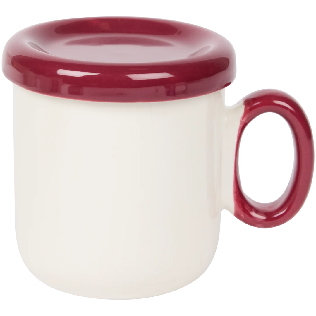 Mok met deksel 300 ml | diverse kleuren