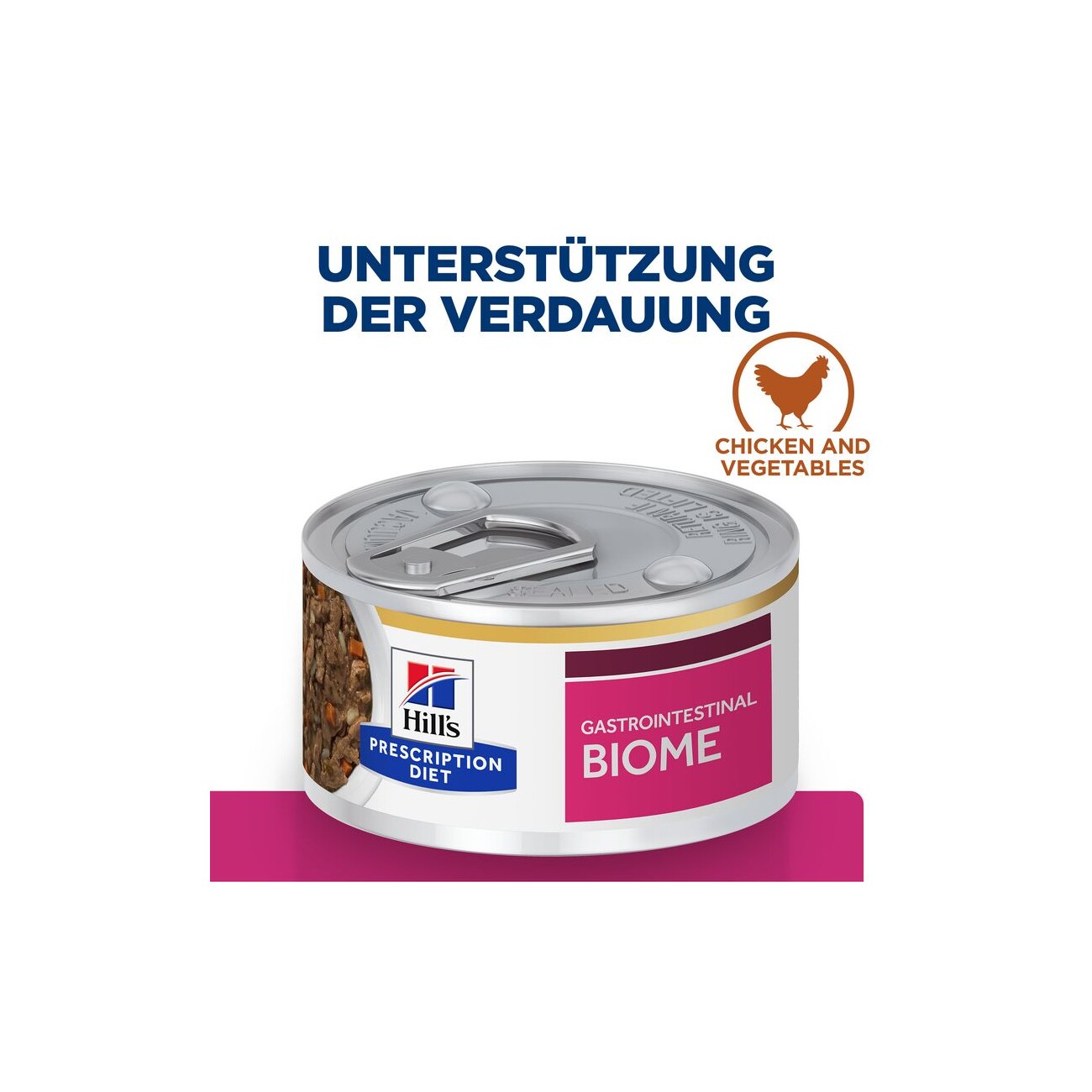 Hill's Prescription Diet Gastrointestinal Biome Ragout mit Huhn und Gemüse 24x82 g