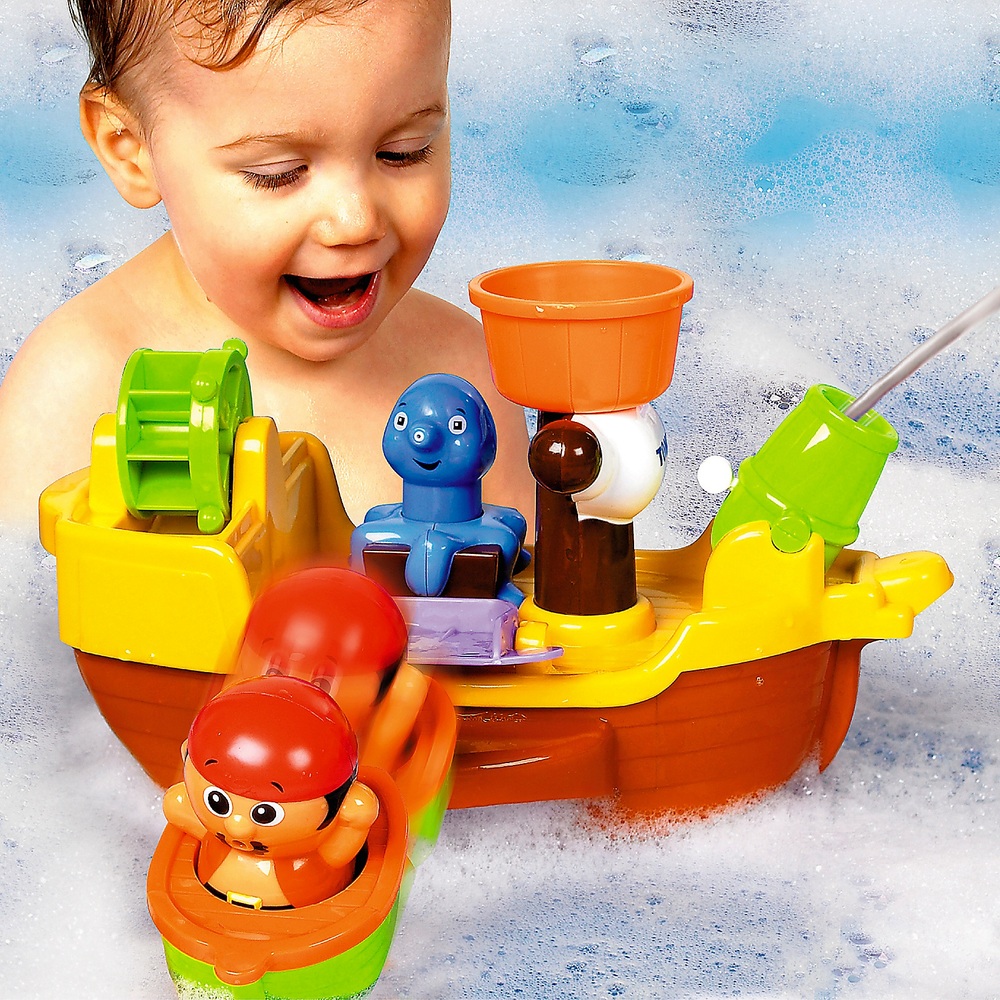 TOMY Toomies Piratenschiff Badespielzeug
