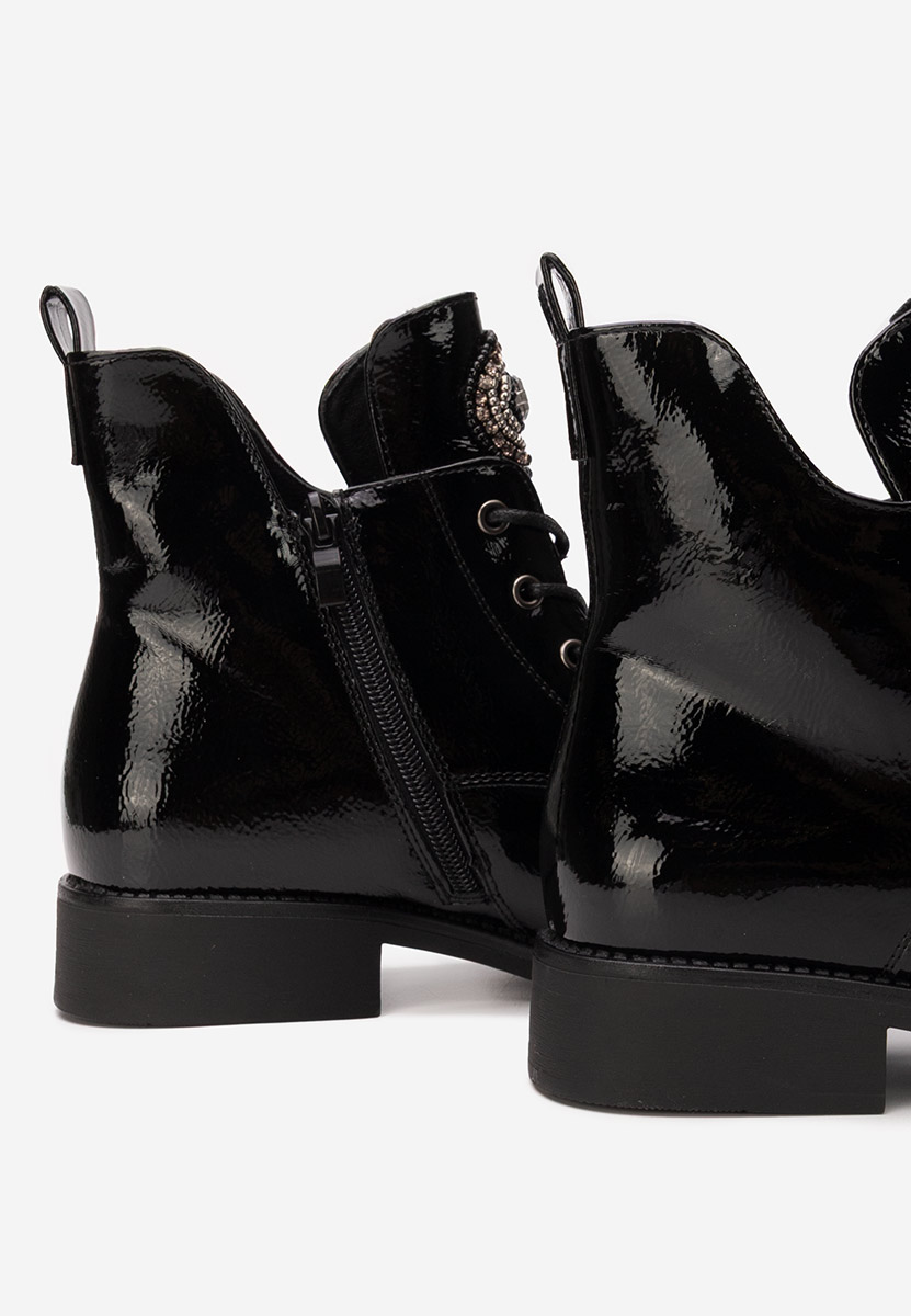 Bottines femme noires Evelona