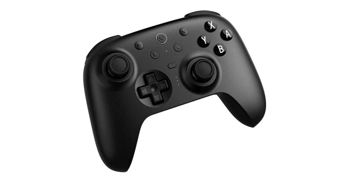 8BitDoUltimate 2 Bluetooth Controller  (Zwart, Pc, Switch 2, Bluetooth / USB-C / 2.4 GHz)