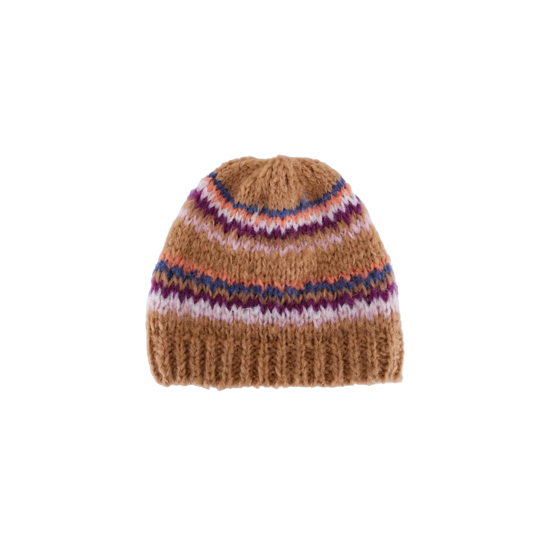 Black Colour  Cayenne Knitted hue - Caramel