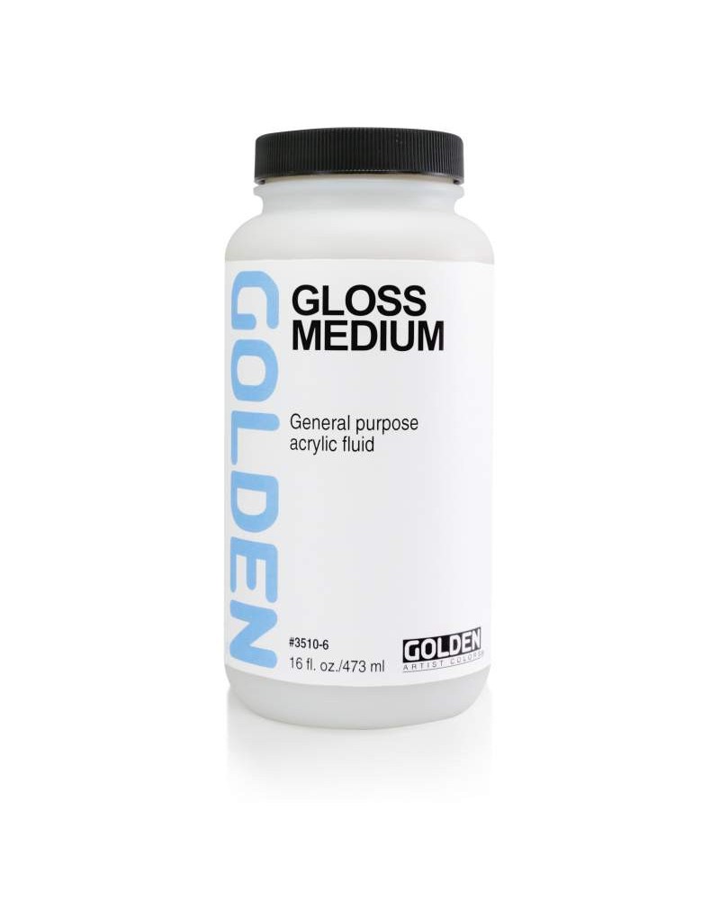 Medium polymere brillant Golden - 473ml