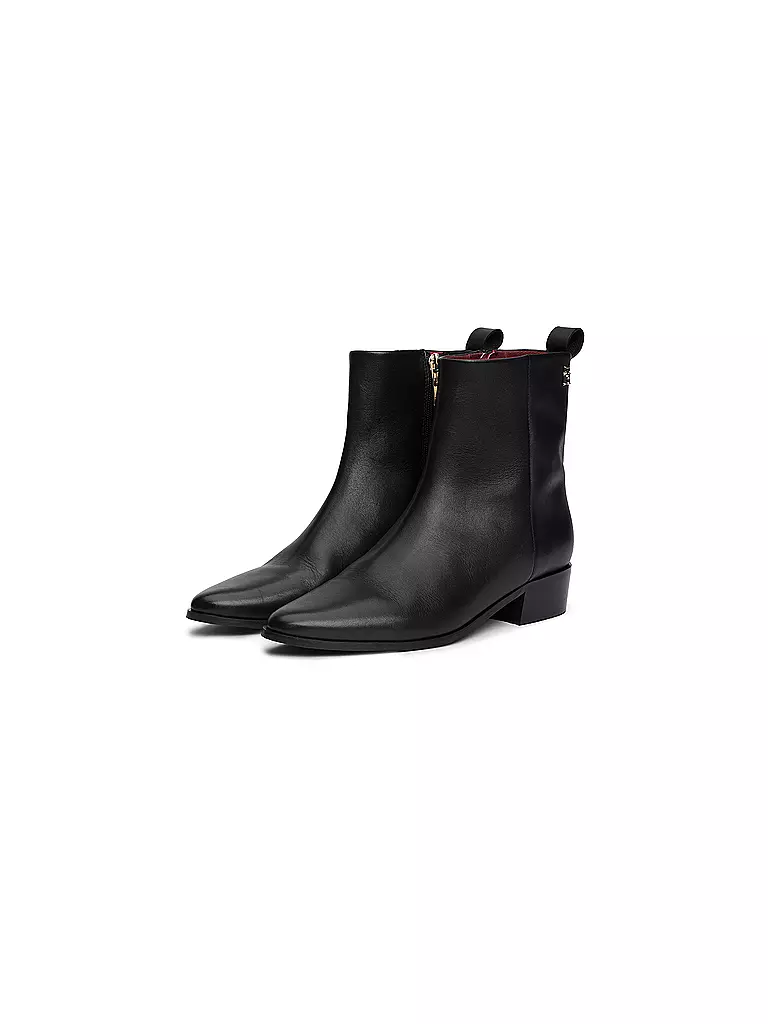 TOMMY HILFIGER Cowboy Boots schwarz