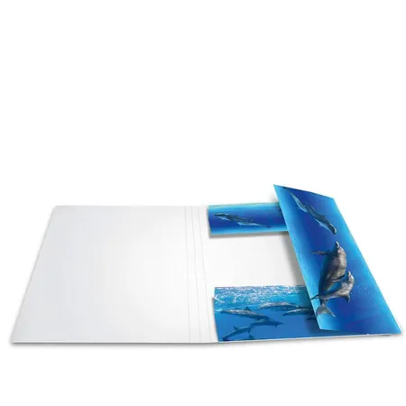 HERMA Sammelmappe A4 Karton Delfine