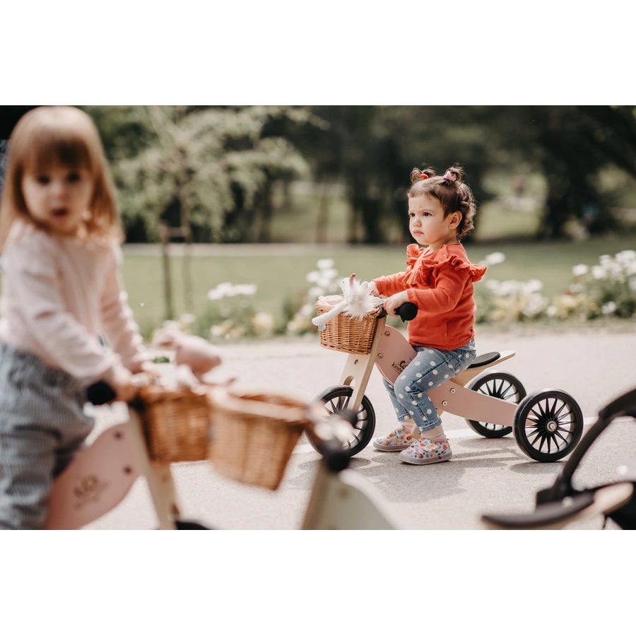 Kinderfeets® 2-in-1 Dreirad Tiny Tot Plus, rosa