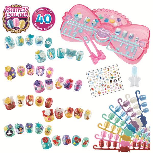 Aquabeads - Aquabeads Nail Studio - Disney Prinsesser (35006)