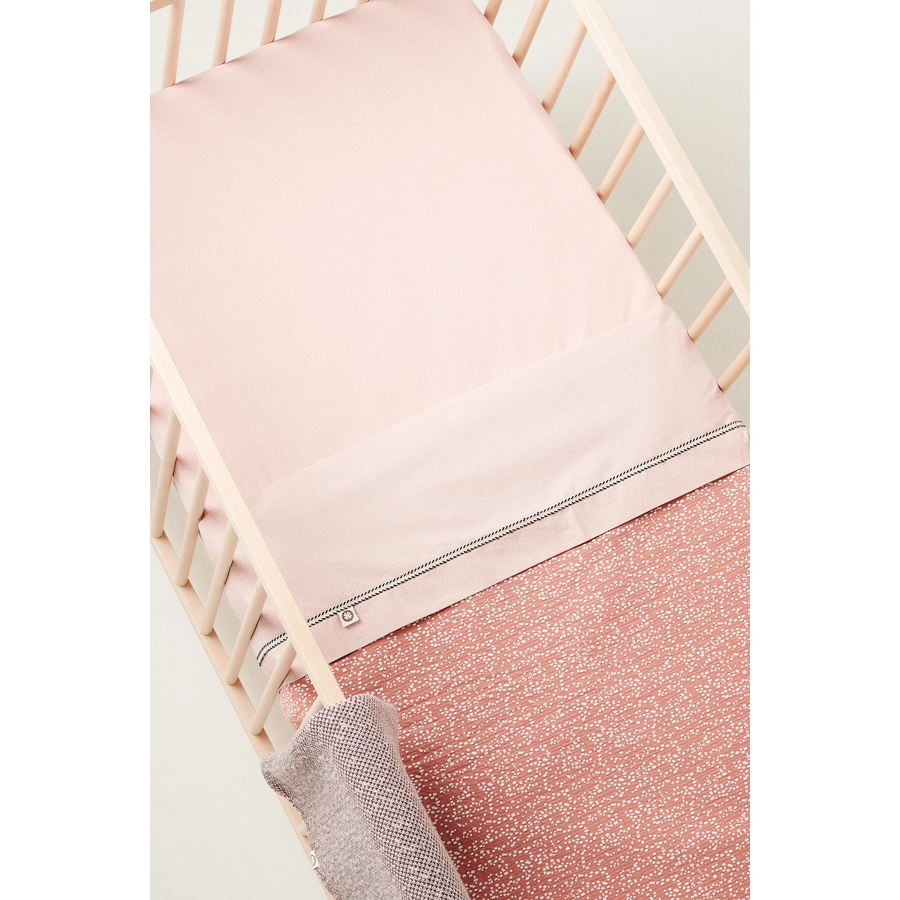 Noppies Decke für das Bettchen Teddy Fancy Dot 100x140 cm Brick Dust